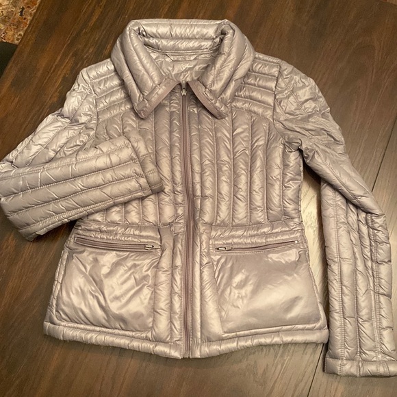 Halifax Traders Jackets & Coats Halifax Traders Grey Down Jacket M